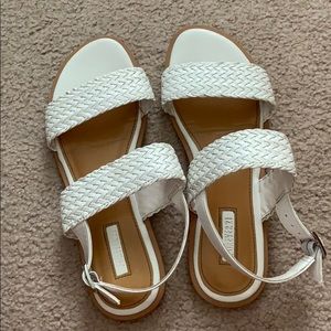 Forever 21 White Sandals
